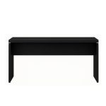 Mesa Escritório 1,50×0,60m – S/ Gavetas – PRETO/PRETO – 26006 RM MÓVEIS 10