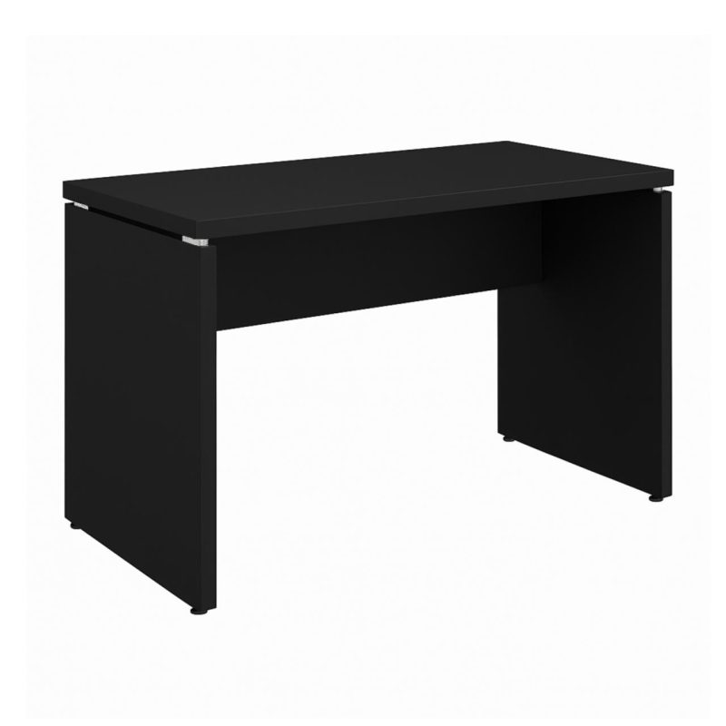 Mesa Escritório 1,50×0,60m – S/ Gavetas – PRETO/PRETO – 26006 RM MÓVEIS 2