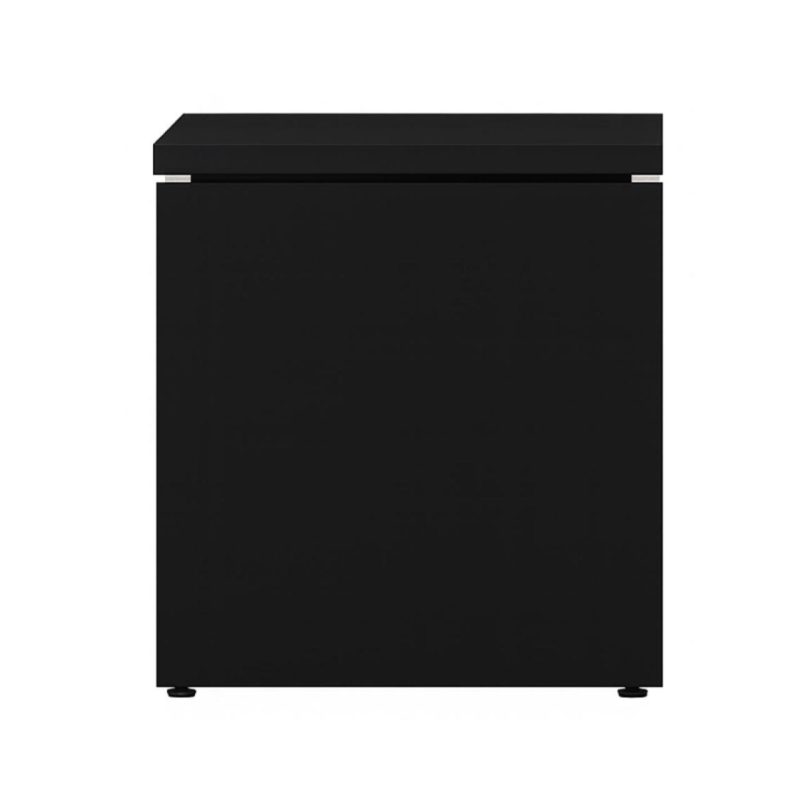 Mesa Escritório 1,70×0,70m – S/ Gavetas – PRETO/PRETO – 26007 RM MÓVEIS 3