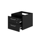 Gaveteiro suspenso – PRETO/PRETO – 26008 RM MÓVEIS 6