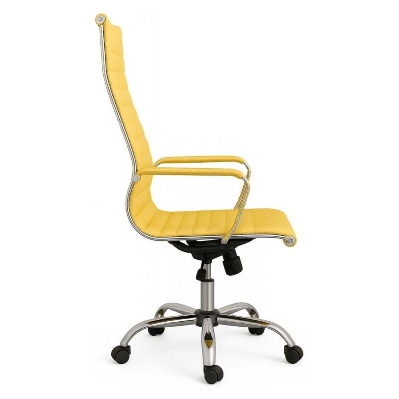Cadeira Presidente Charles Eames Esteirinha PASTEL – 32723 RM MÓVEIS 3