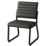 Poltrona para Escritório Estofada – TRIX – Cor Preta – 35119 RM MÓVEIS 13