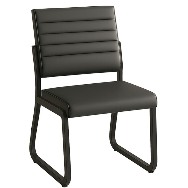 Poltrona para Escritório Estofada – TRIX – Cor Preta – 35119 RM MÓVEIS 2